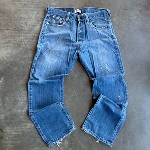 Levi's Light Blue Men's Straight Jeans